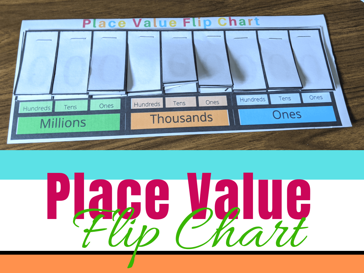 Place Value Flip Chart Orison Orchards