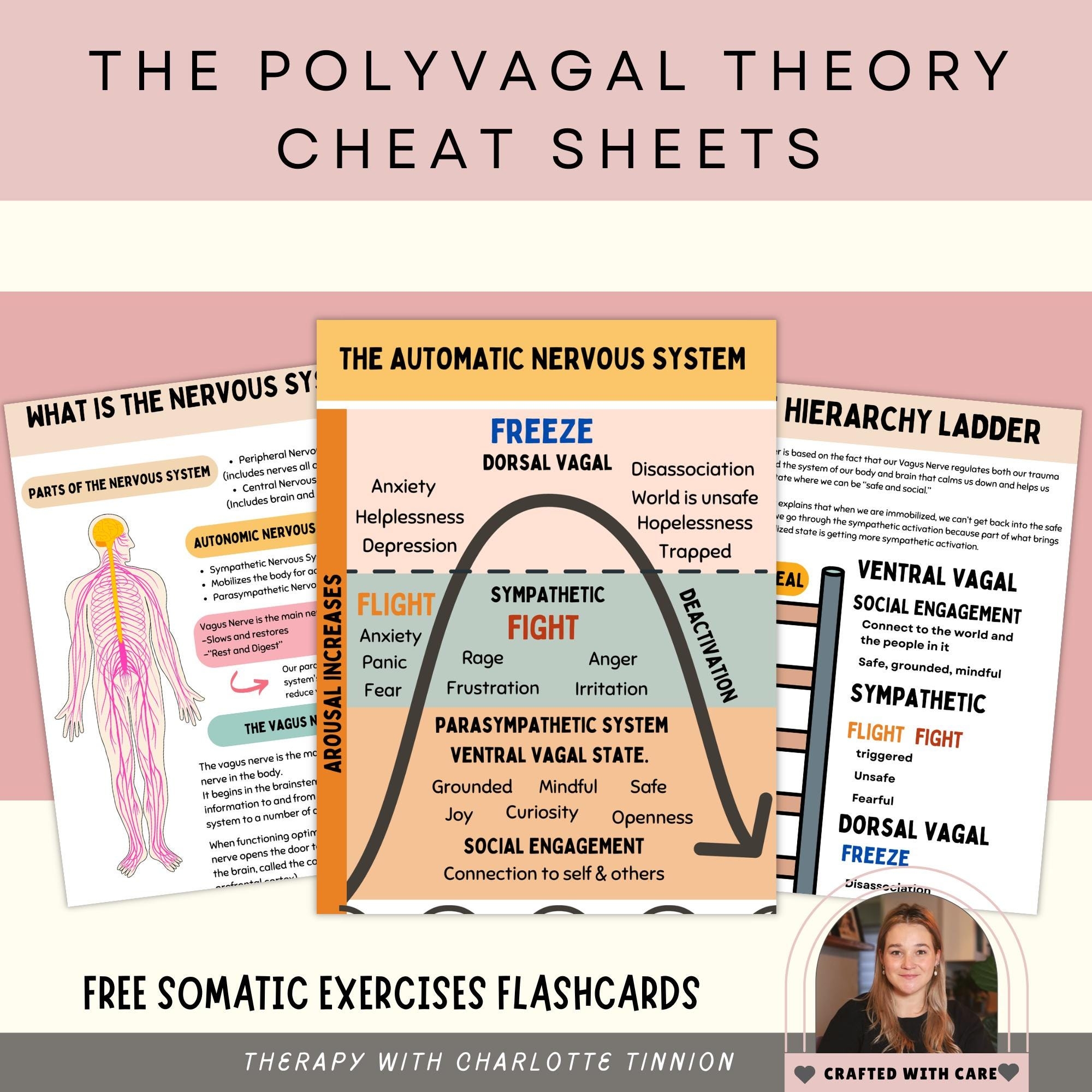 Polyvagal Chart Printable Polyvagal Chart Printable
