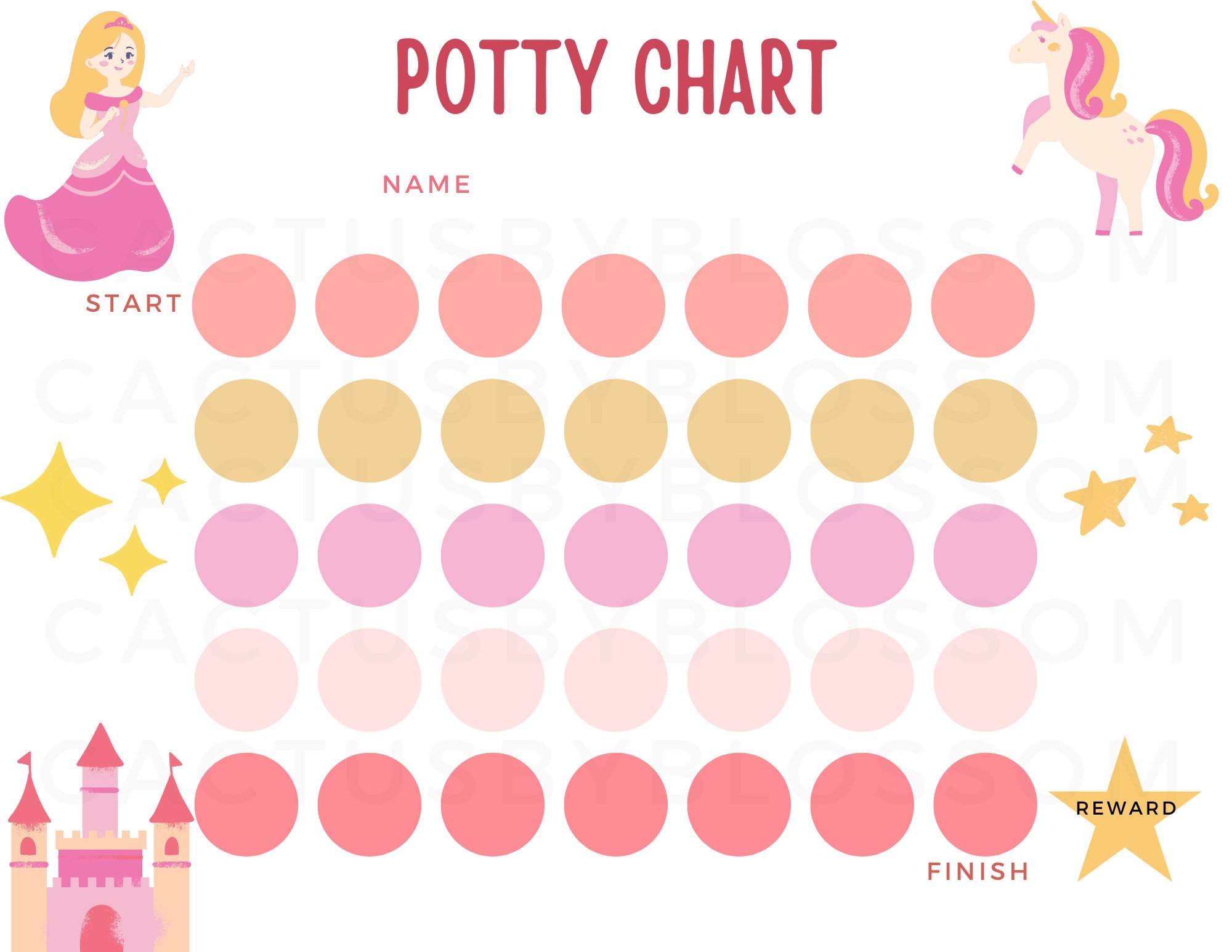 Princess Potty Chart Printable Free Princess Potty Chart Printable Free