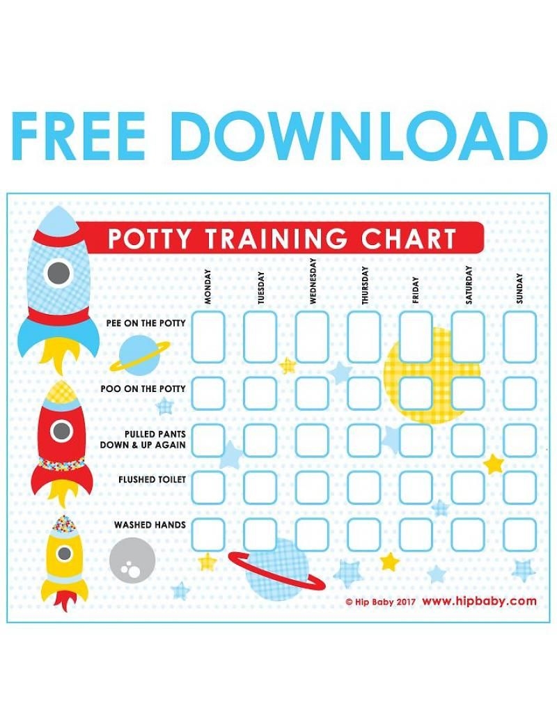 Potty Training Chart FREE DOWNLOAD