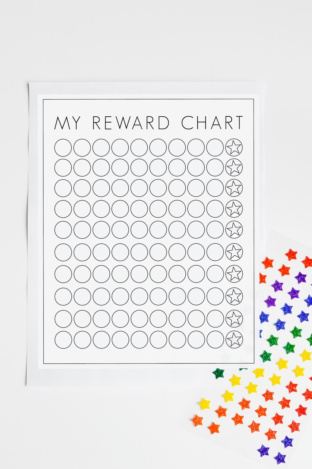 Practice Chart 100 Stars Worksheets Library