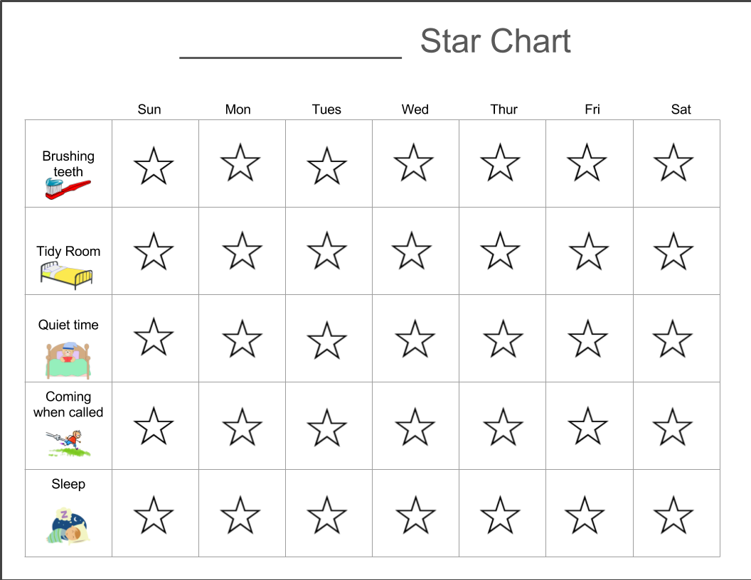 Preschool Behavior Chart Preschool Behavior Chart