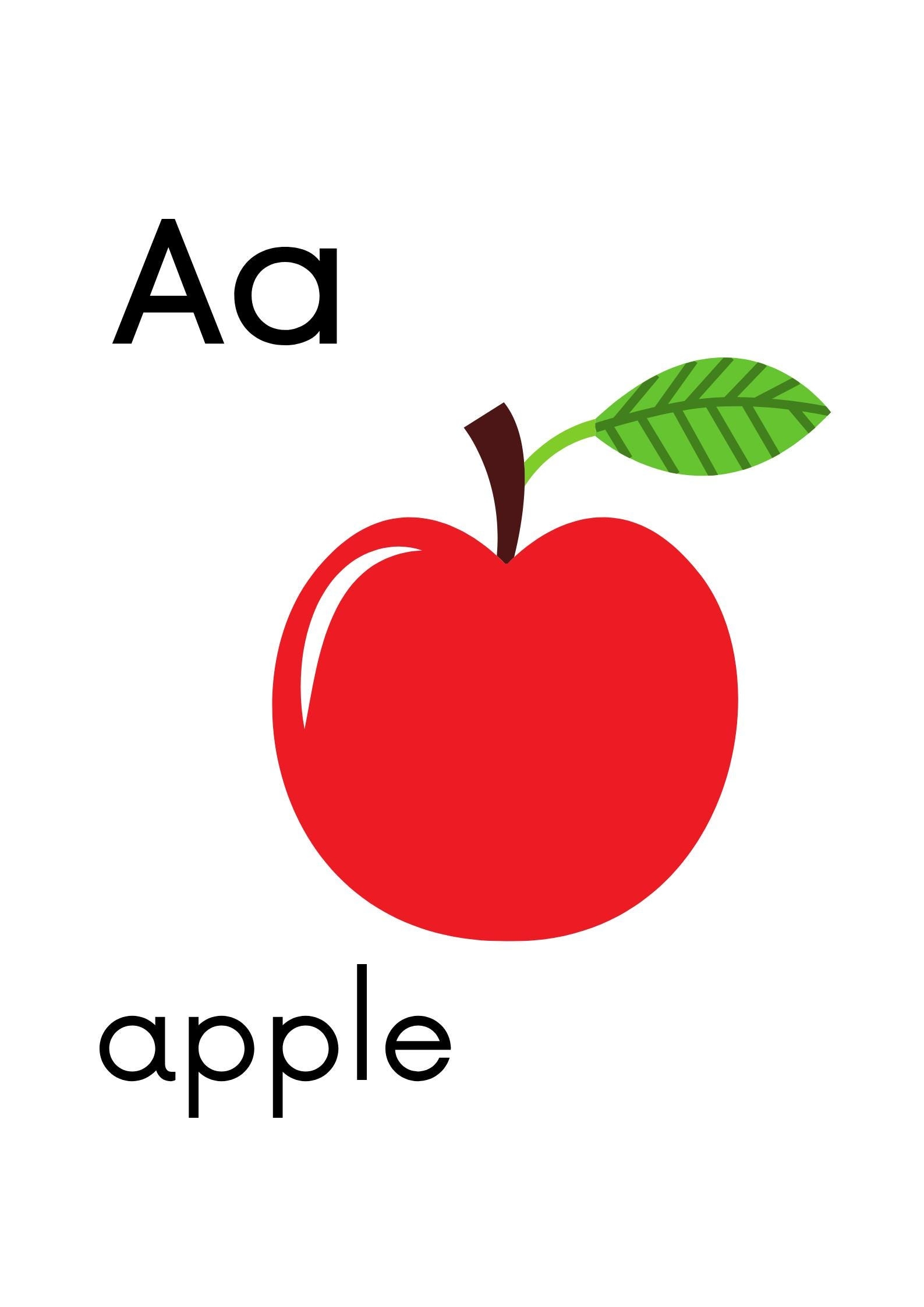 Printable Alphabet Chart A Z Educational Poster For Kids PDF Download A4 US Letter Etsy