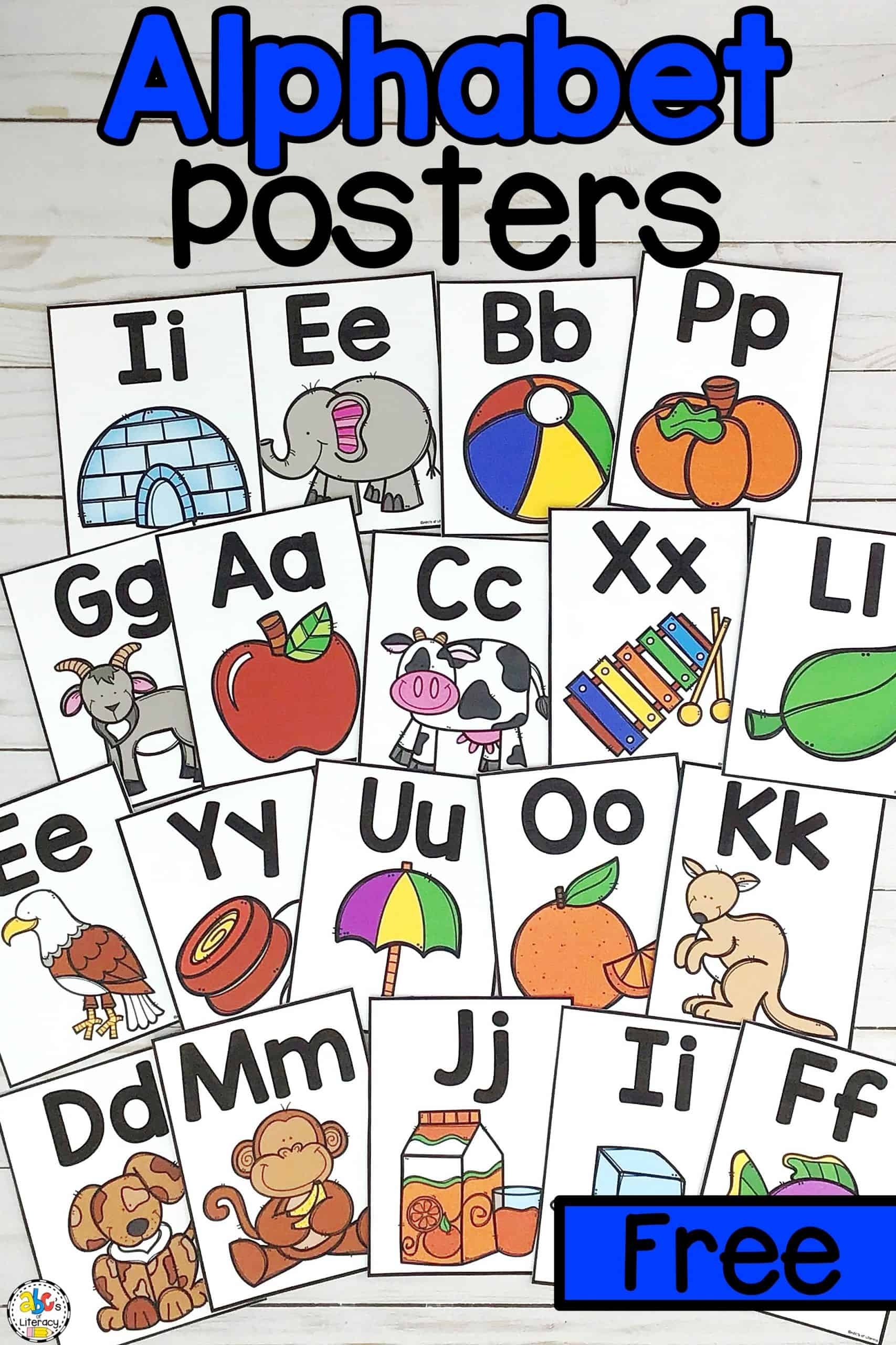 Alphabet Wall Chart Printable