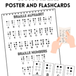 Printable Braille Alphabet And Numbers Chart Teach Beside Me