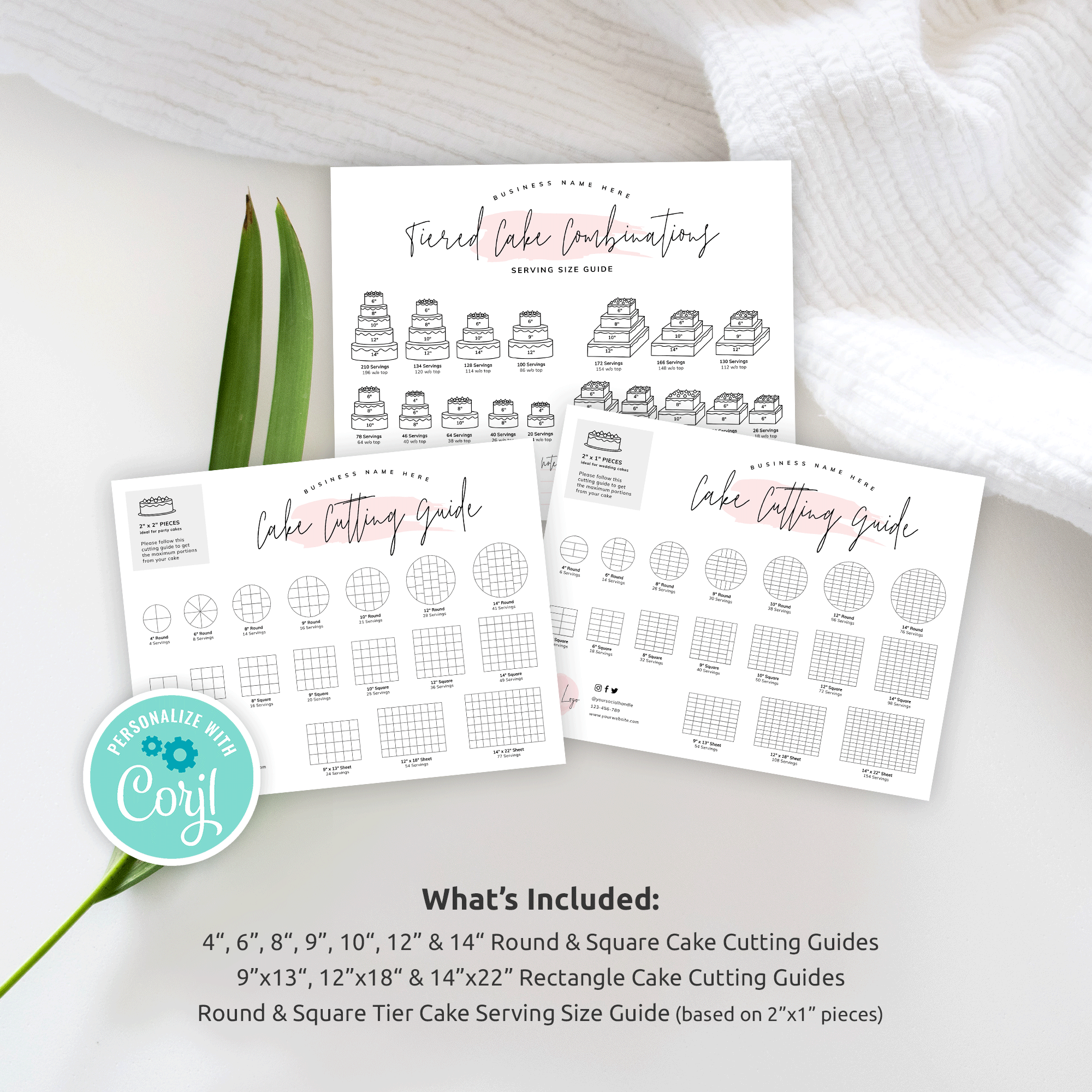 Cake Cutting Chart Printable Cake Cutting Chart Printable