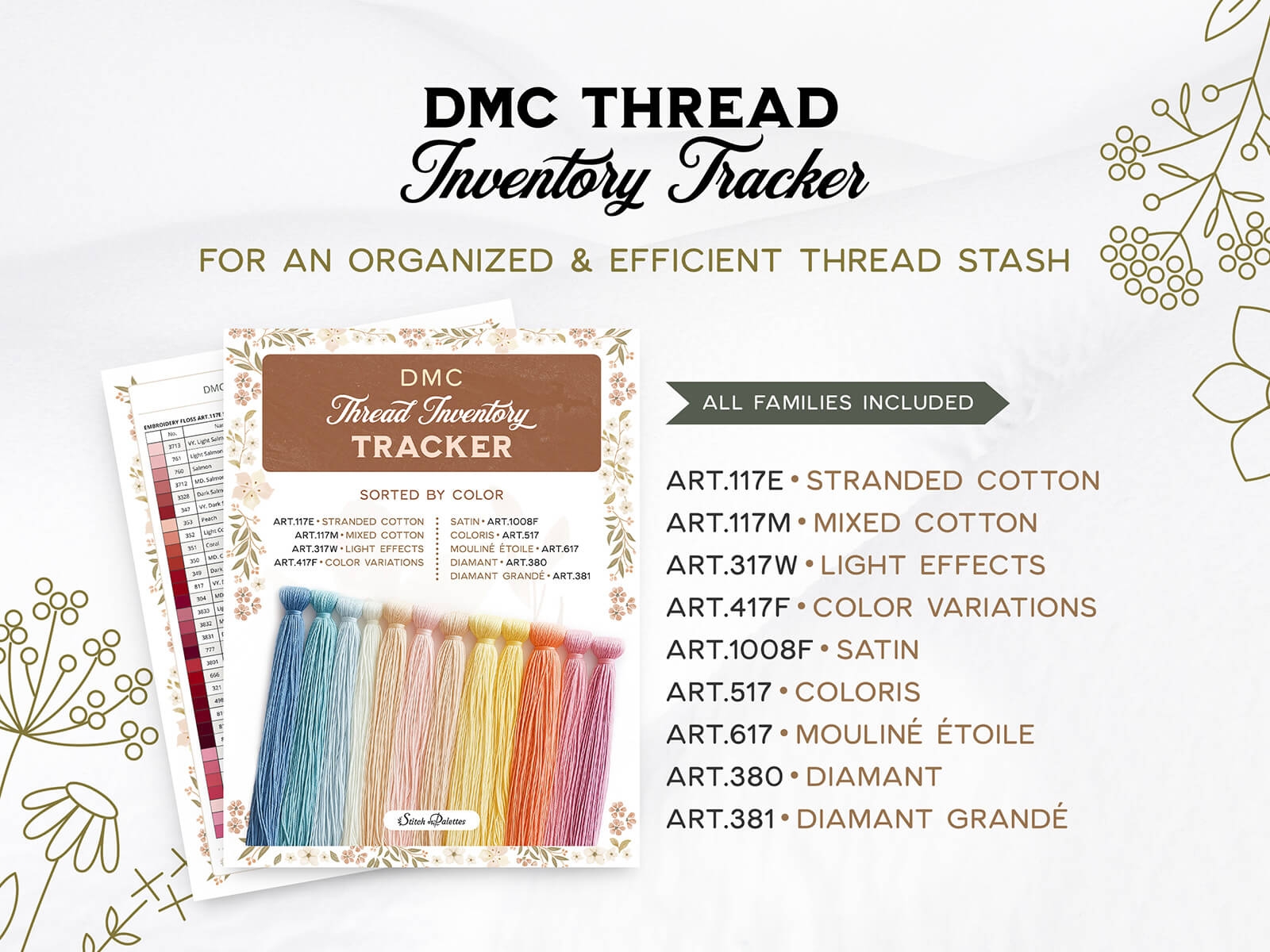 Dmc Embroidery Floss Color Chart Printable
