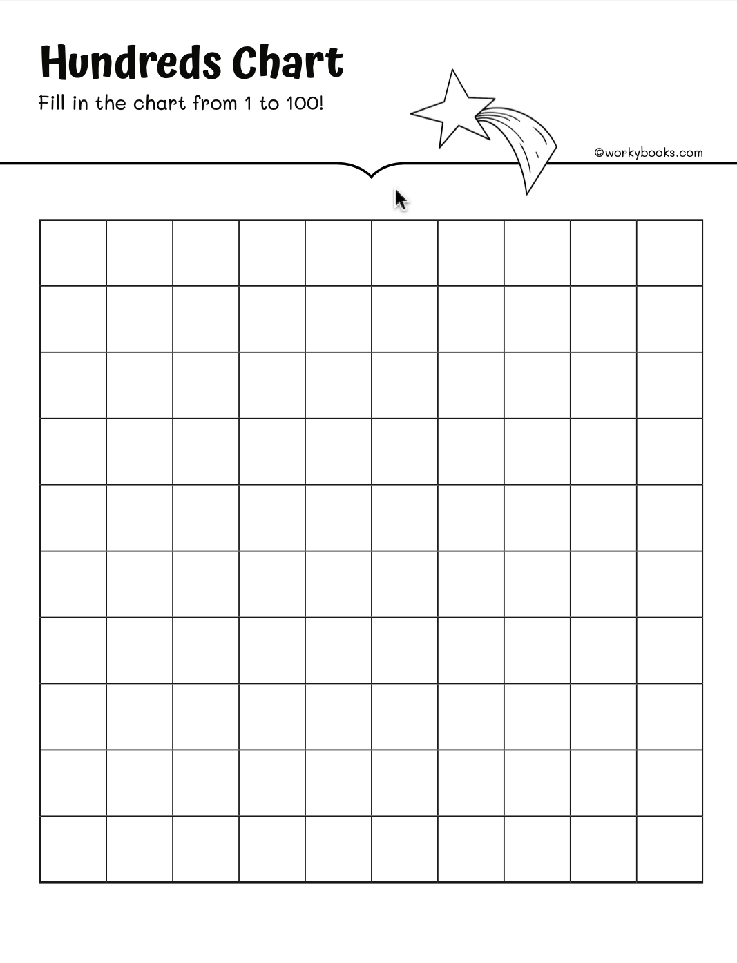 Printable Hundreds Chart With Missing Numbers Workybooks Workybooks Printable Hundreds Chart With Missing Numbers Workybooks Workybooks