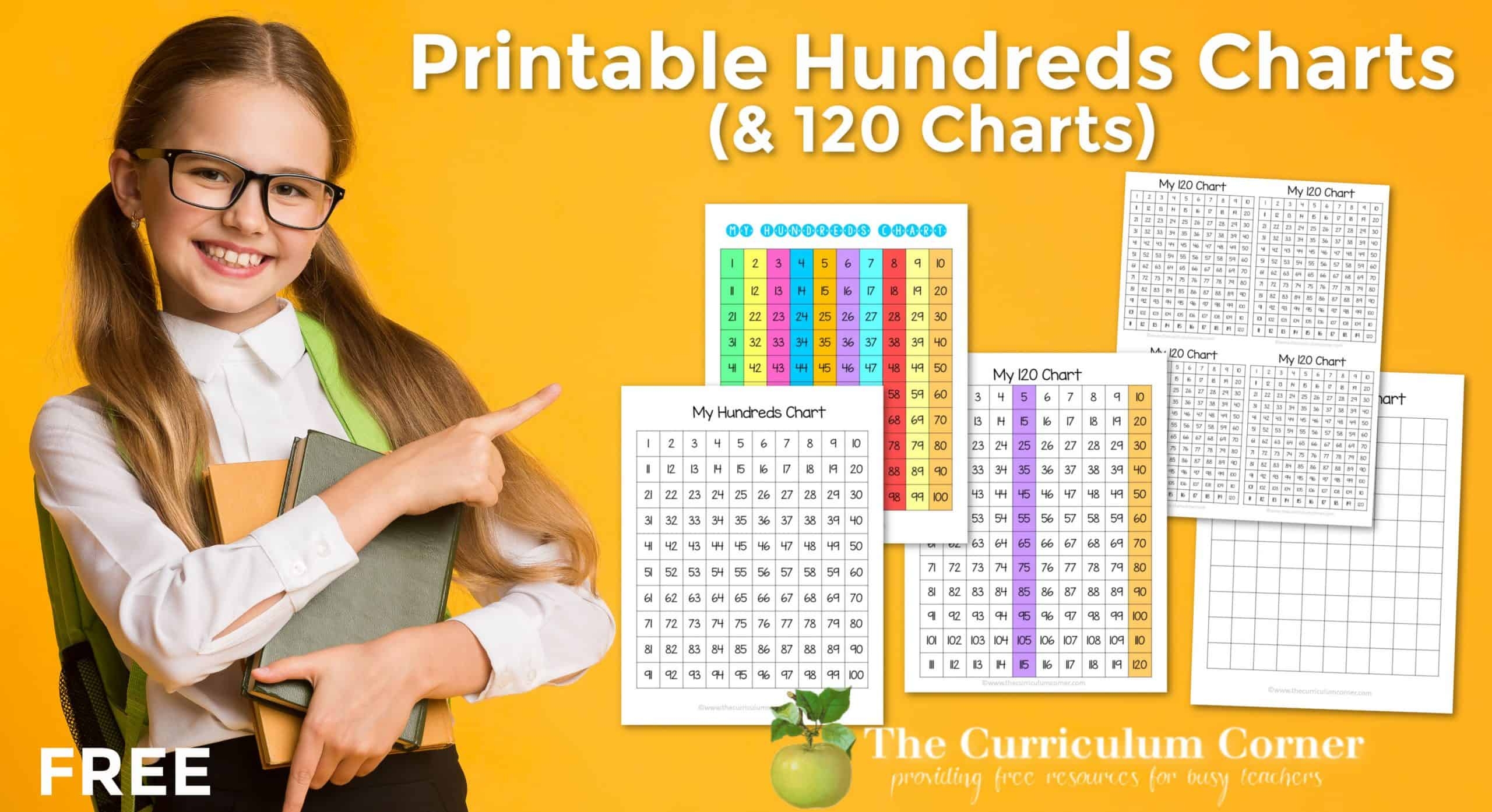 Free Printable Blank 1 120 Chart