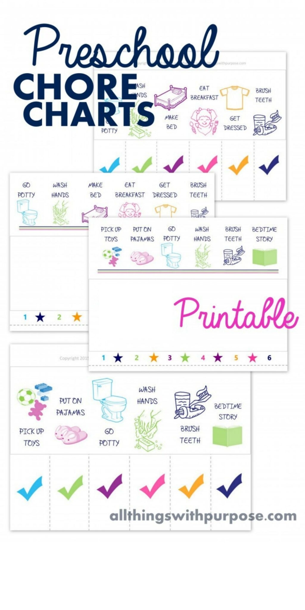 Preschool Helper Chart Printables