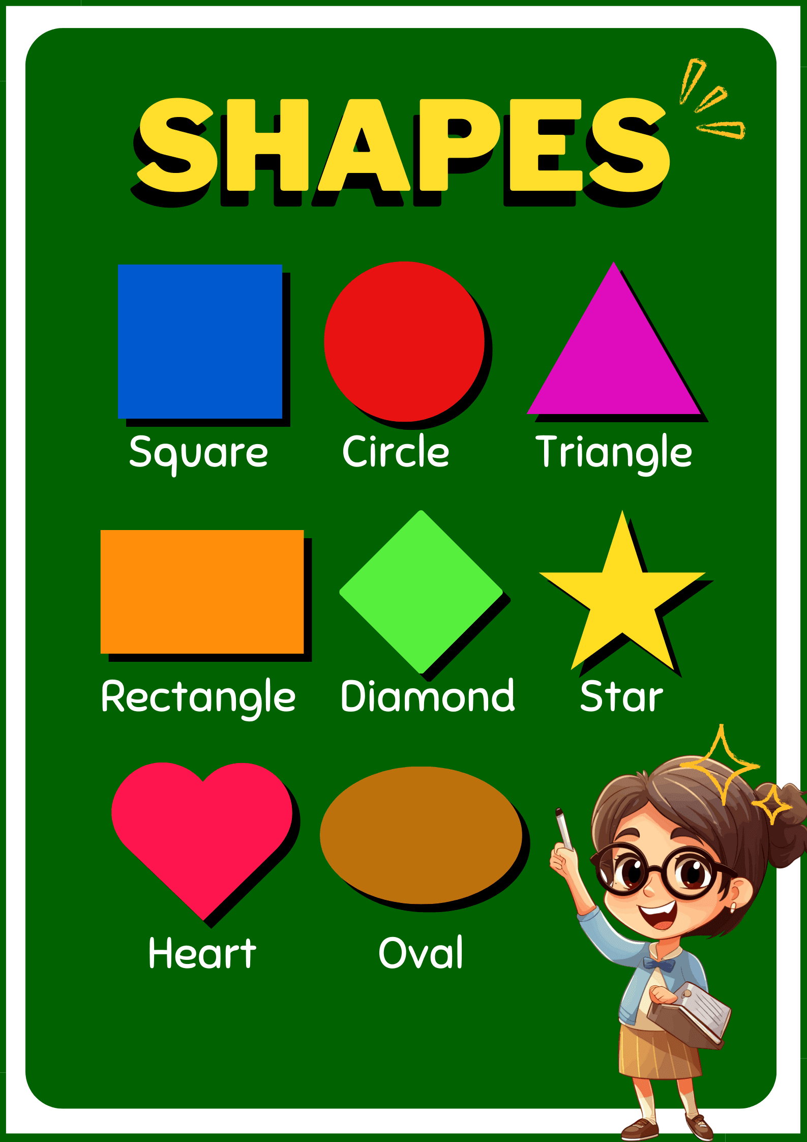 Shape Chart Printable