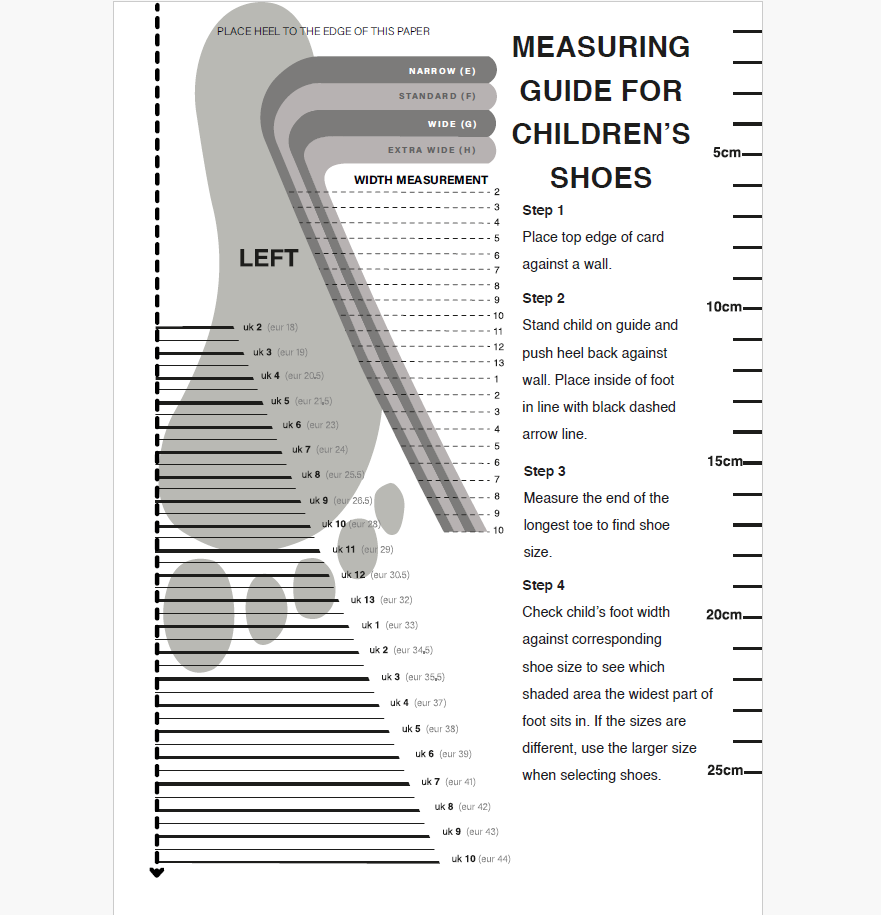 Printable Shoe Kids Nike Shoe Chart Foot Nike Kids Shoe Size Chart Size Guide Year Old