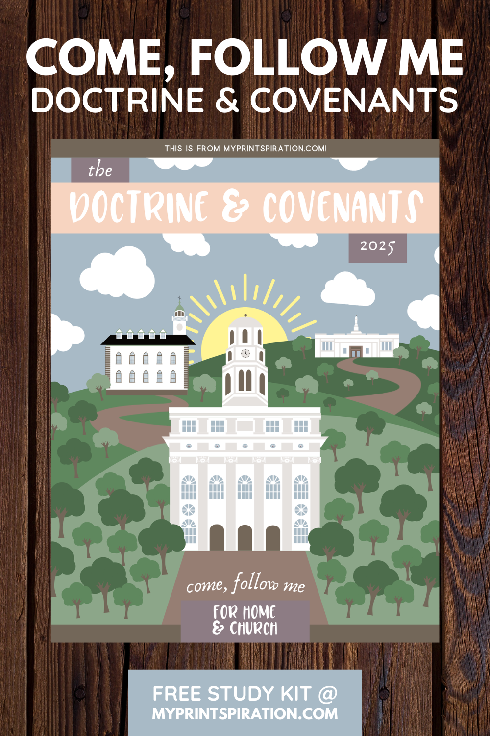 Printspiration Come Follow Me 2025 Reading Chart