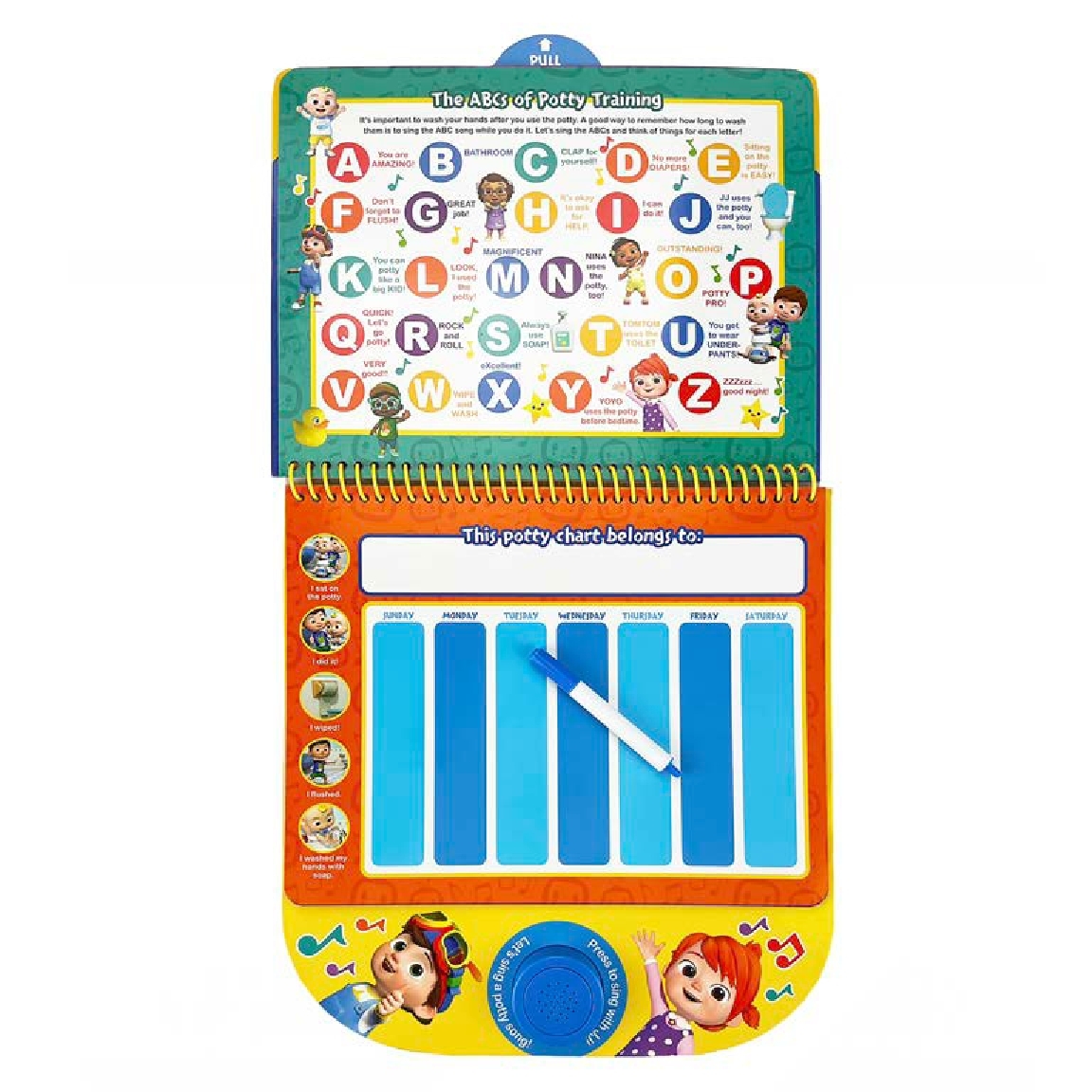 Cocomelon Potty Chart Free Printable