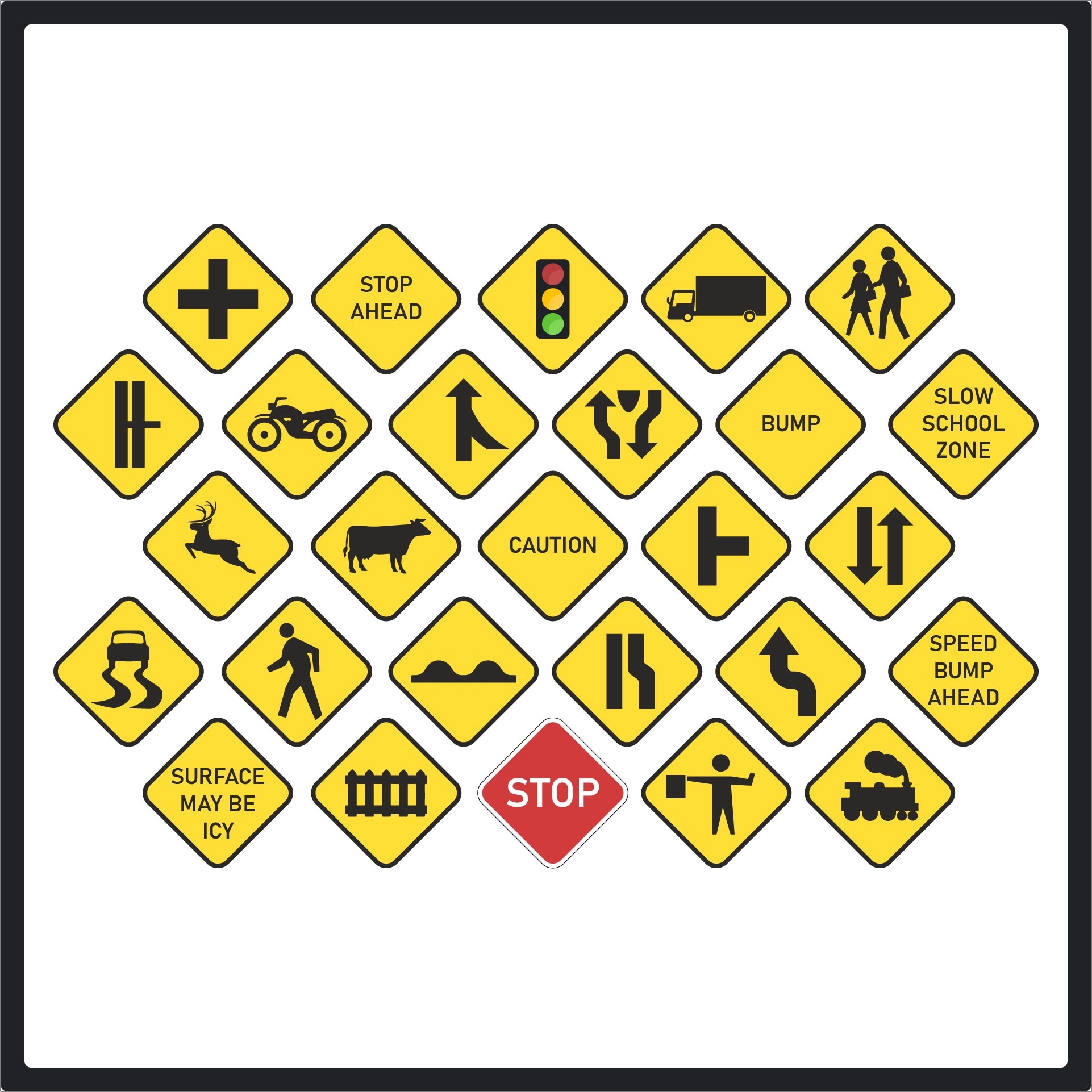 Road Sign Practice Test 10 Free PDF Printables Printablee Road Sign Practice Test 10 Free PDF Printables Printablee