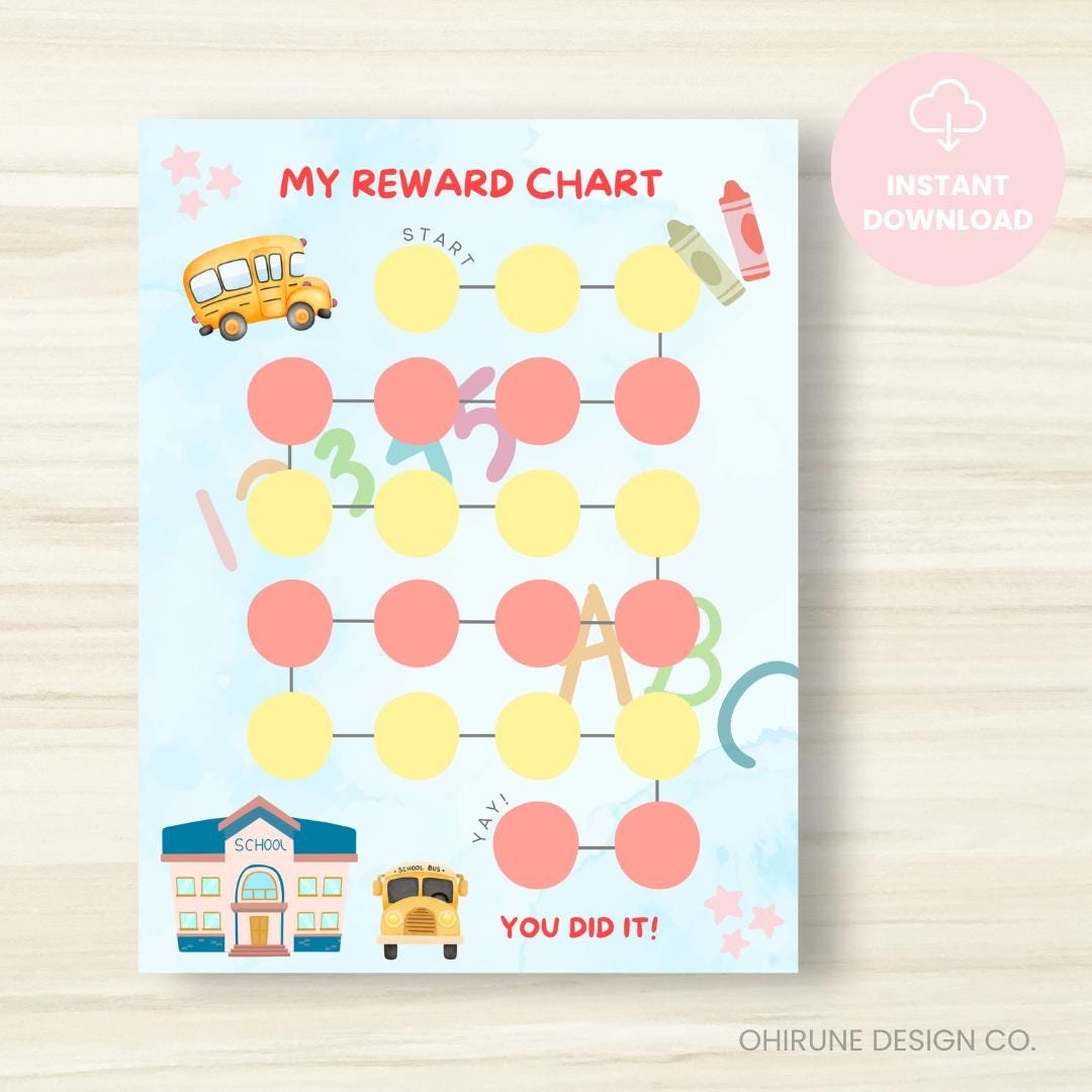 Free Printable Bus Behavior Charts Free Printable Bus Behavior Charts