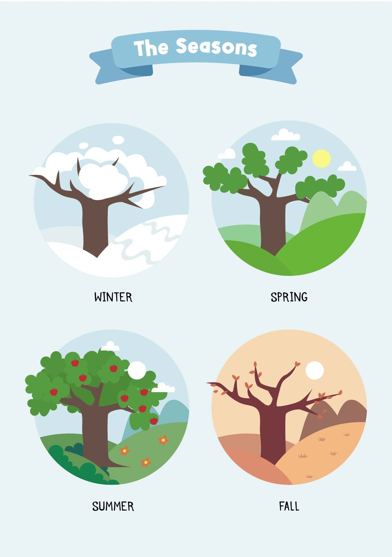 Seasons Chart 10 Free PDF Printables Printablee