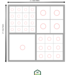 Square Foot Gardening Template Printable 