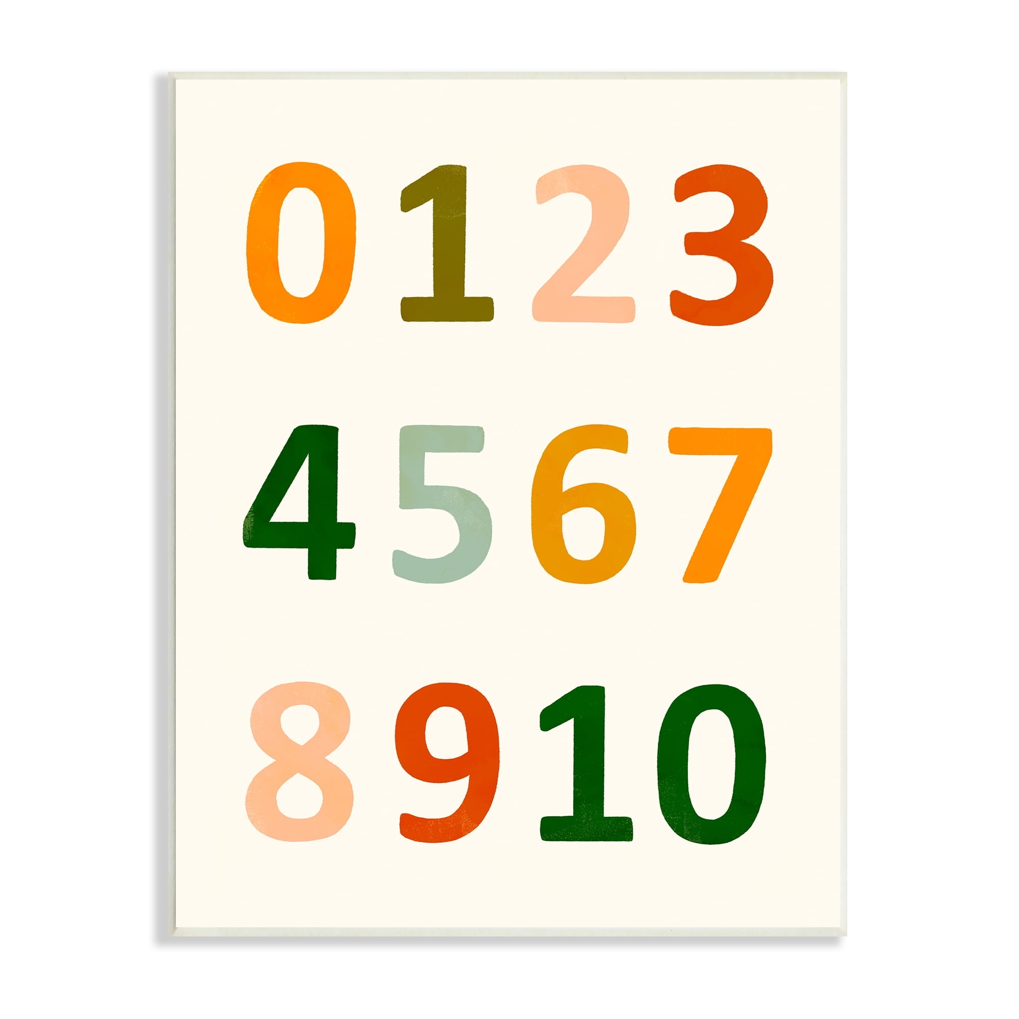 Stupell Industries 123 Number Chart Soft Earth Tone Terracotta Numeric Kids Painting Unframed Art Print Wall Art 13 X 19 Design By Victoria Borges Walmart Stupell Industries 123 Number Chart Soft Earth Tone Terracotta Numeric Kids Painting Unframed Art Print Wall Art 13 X 19 Design By Victoria Borges Walmart