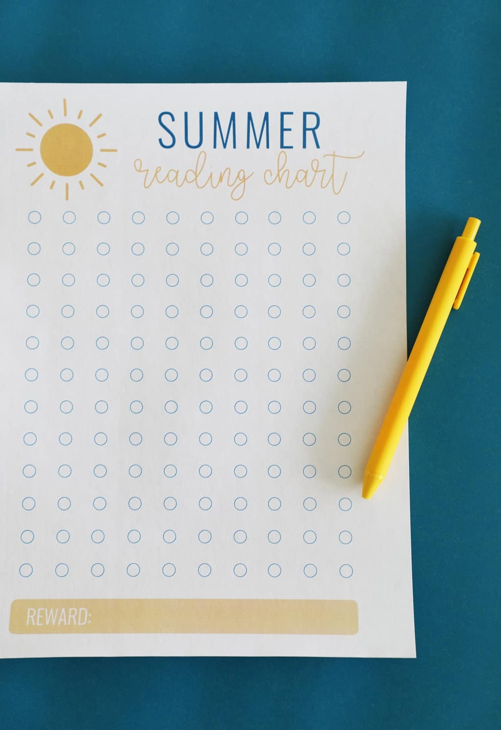 Free Printable Summer Reading Chart