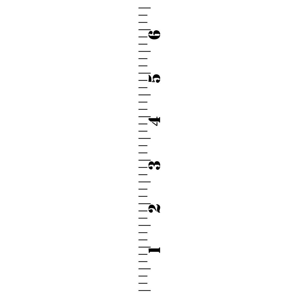 Printable Growth Chart Ruler