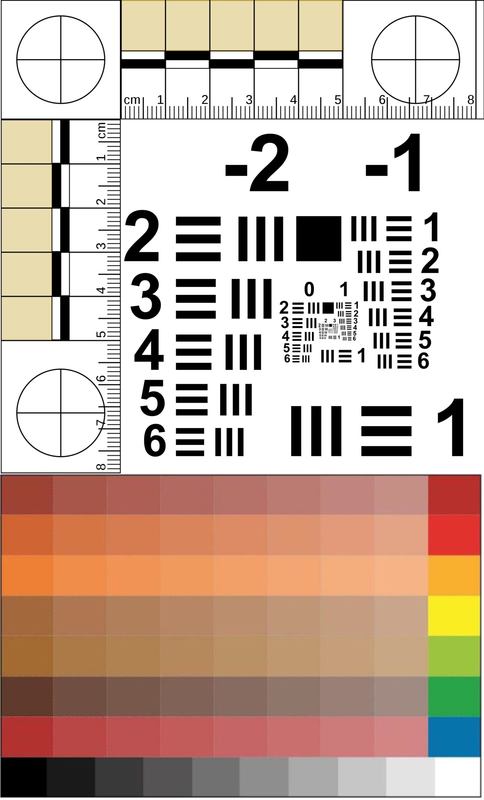 The USAF Resolution Test Chart Skyebase
