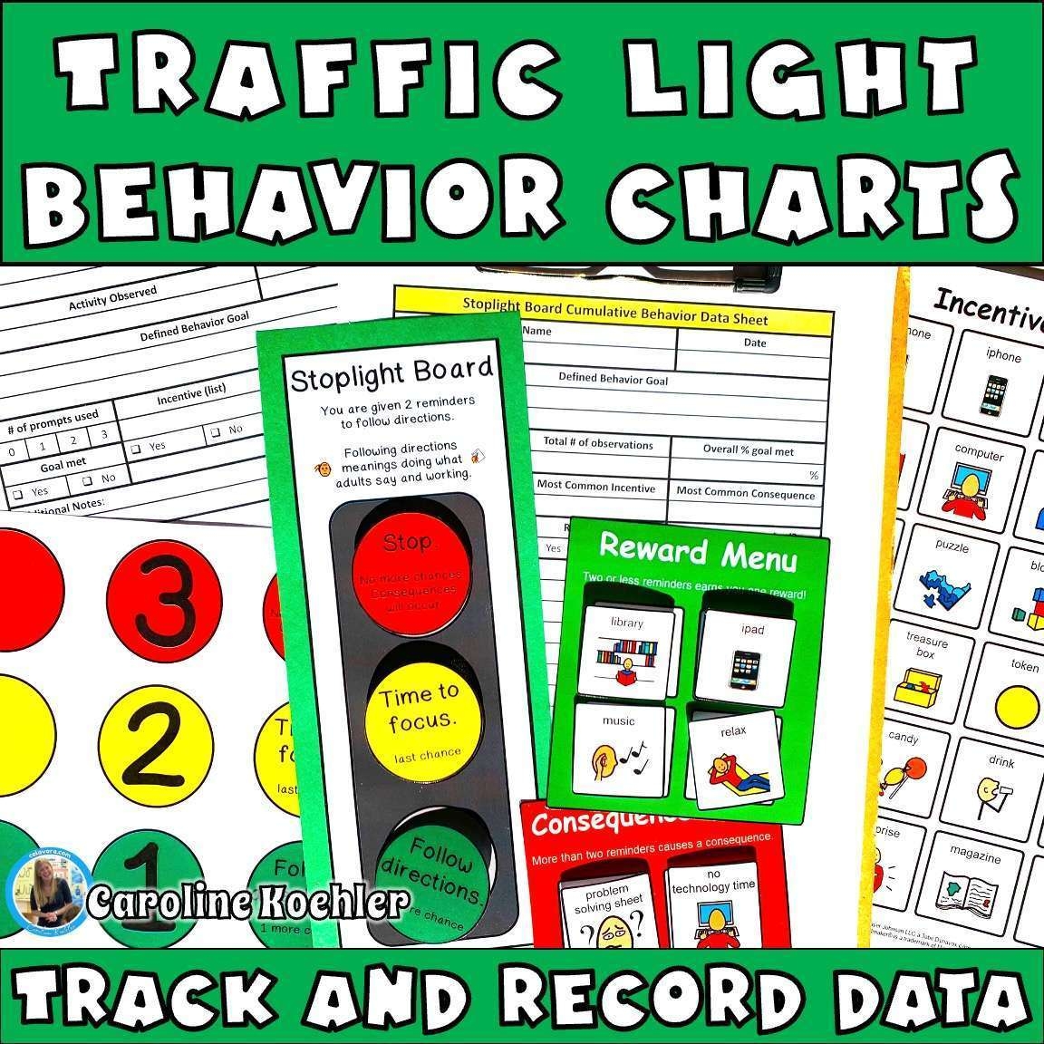 Stoplight Behavior Chart Printable Stoplight Behavior Chart Printable