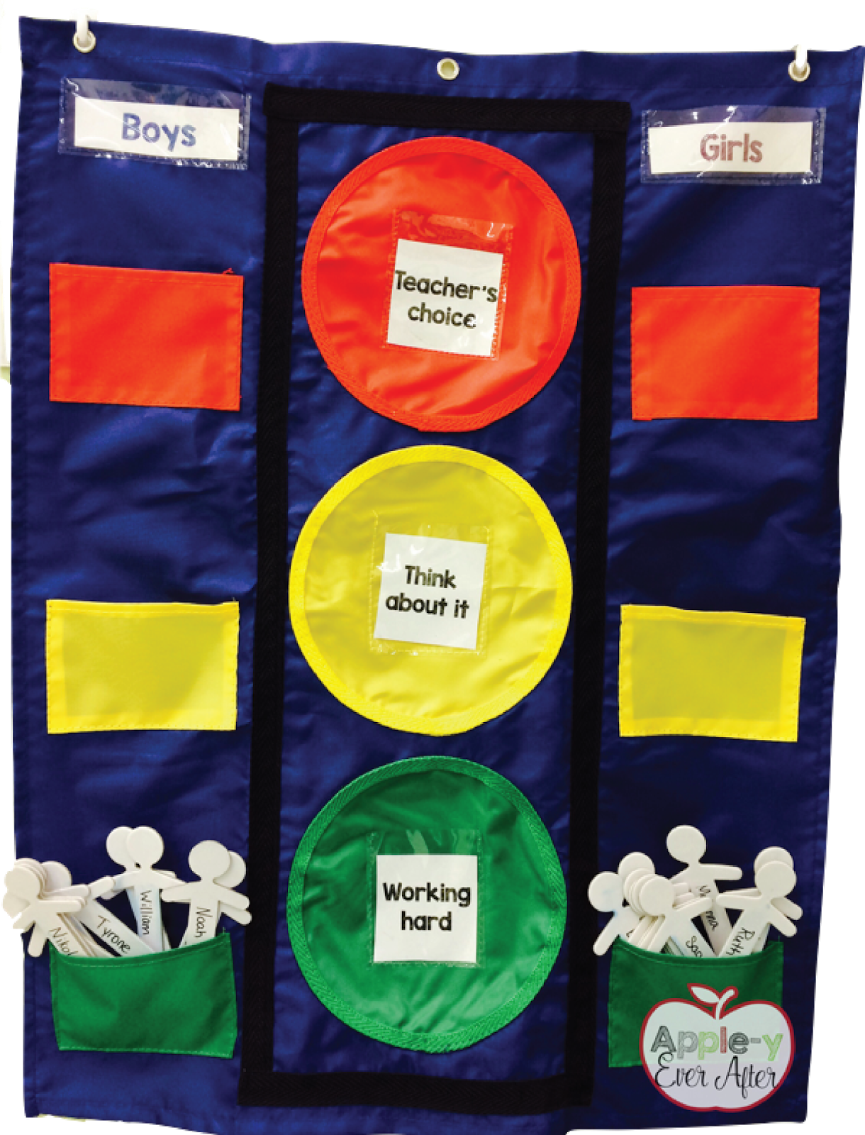 Traffic Light Behavior Chart Printable