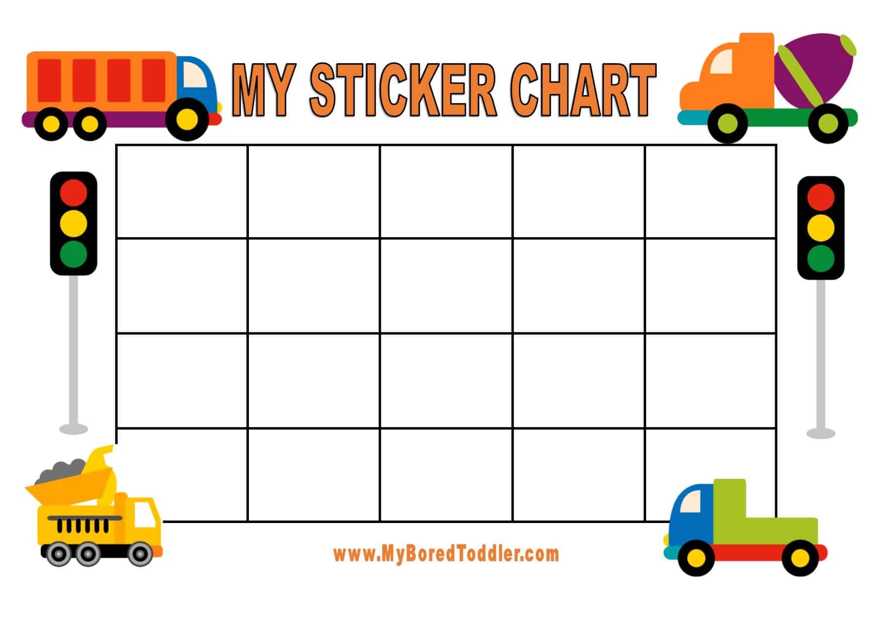 My Reward Chart Printable