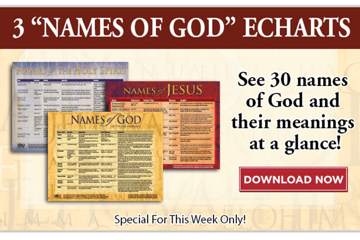Tyndale Stories FREE Printable Names Of God ECharts Tyndale Stories FREE Printable Names Of God ECharts