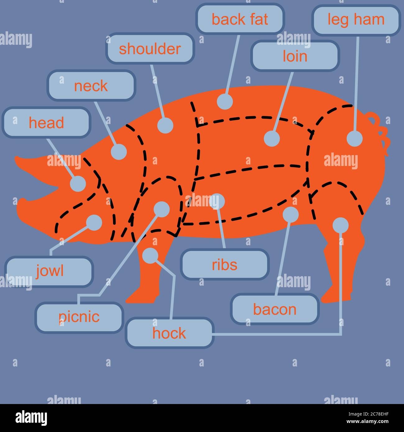 Free Printable Pork Cuts Chart Free Printable Pork Cuts Chart