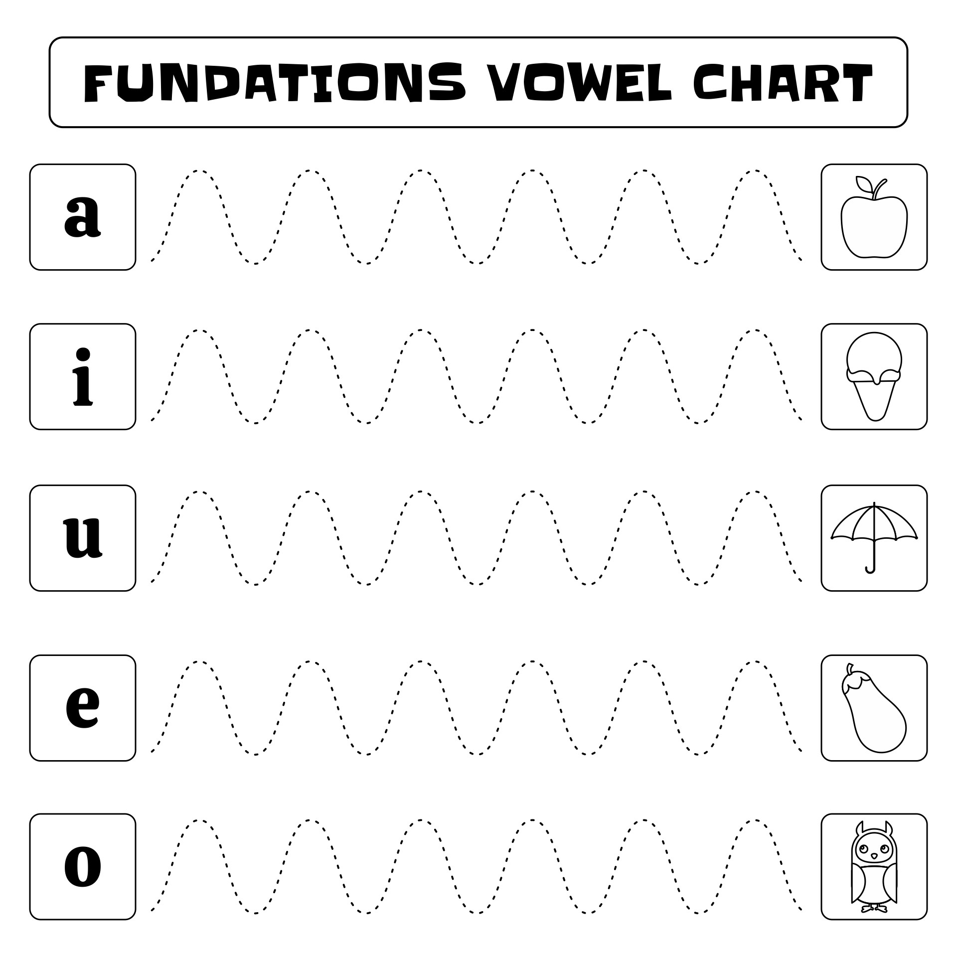 Vowel Poster 10 Free PDF Printables Printablee