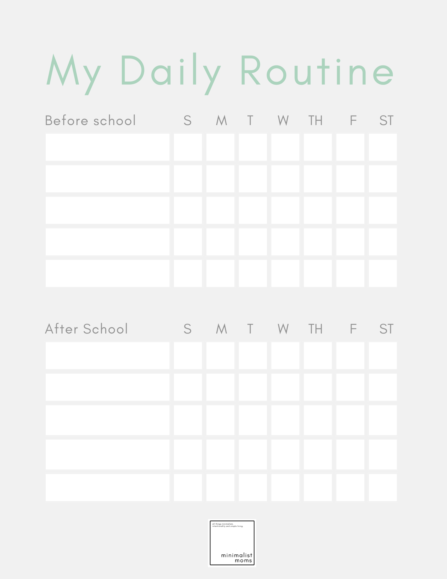 What Is A Daily Routine Chart For Kids Diane Boden What Is A Daily Routine Chart For Kids Diane Boden